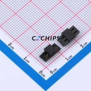 XDBM/F-0840-2*10PIN Board-to-Board & Backplane Connector SMD,P=0.8mm Connector 20P 0.8mm Vertical Mount 2 - Product Image 1