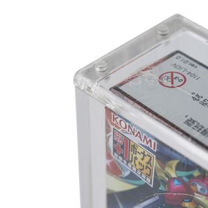 Boîte de protection UV en acrylique personnalisée pour cartes de jeu TCG avec couvercle magnétique scellé – Fabricant FX - Product Image 3