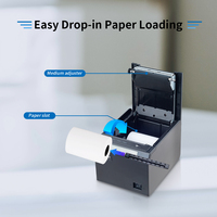 Xprinter XP-S300L 80Mm Printer Struk Termal untuk Sistem POS Tagihan Mesin Pencetak Dapur