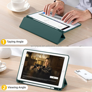 Para <span class=keywords><strong>iPad</strong></span> <span class=keywords><strong>Air</strong></span> 5 4 funda con Portalápices para <span class=keywords><strong>iPad</strong></span> 10th 10,9/10,2 9th 8th 7th/9,7 6th 5th <span class=keywords><strong>Air</strong></span> 1 2 3 Mini 4 5 6 Pro 11 funda - Product Image 6
