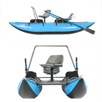 Bateau gonflable en pvc, cadre en aluminium, de 200cm à 400cm, pataugeoire de pêche, livraison gratuite (CE)