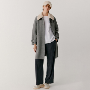 Tendance ODM/OEM Personnalisé Veste et <span class=keywords><strong>Pull</strong></span> WoCoat Populaire, Vêtements Modernes de Luxe en Mélanges de Laine et Cachemire 100%, Modèle Long K - Product Image 5