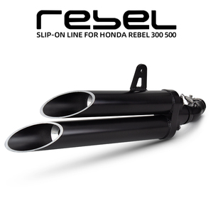 Silencieux d'échappement <span class=keywords><strong>REBEL500</strong></span> pour Honda CMX300 CMX500 Rebel 300 500, kit de tuyaux d'échappement pour moto, tube de raccordement rétro pour moto - Product Image 1