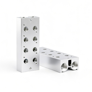 Tableros <span class=keywords><strong>Conflux</strong></span> 3V100M/3V200M/3V300M-2F/3F/4F/5F/6F/7F, Base de Válvula Solenoide para Cilindro Neumático, Colector, Cojinete, Pistón, Cilindro - Product Image 1