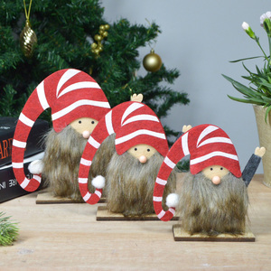 Fatti a mano di Festa <span class=keywords><strong>Feltro</strong></span> Di Natale Gnome Regali Nordic decorazione della Casa Tavolo elf Figurine - Product Image 3