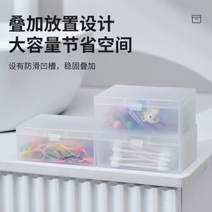 Magnetic <b>Storage</b> Box Rectangle Transparent Office Organizer For Cards And Stationery LKL-053 - Product Image 5
