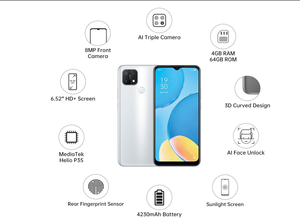 Oppo A15s Dual Sim Thông Minh Điện Thoại Di Động Với Octa Core CPU 8 + 256G CDMA Màn Hình Cảm Ứng Và QWERTY Bàn Phím Thiết Kế Thanh - Product Image 3