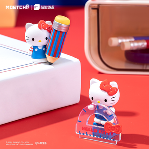 MOETCH Serie di Cancelleria Divertente HelloKitty, Mini Scatola con Animali in Vetro, Blind Box con Personaggi Kt Cat, Decorazione per Bambole, Regalo per Ragazze - Product Image 5