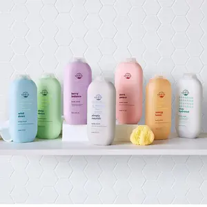 Lídercare Gel de ducha Organics Ingredientes naturales Productos de baño Proveedor de cuidado corporal en Guangzhou Body Wash