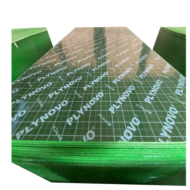 Consmos High-quality Green PVC Plywood Phenolic Board Hardwood Core