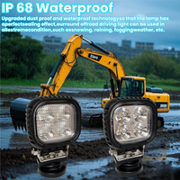 Luz de Trabajo LED de 40W 6000K-6500K IP67 Resistente al Agua 10-40V para Excavadora, Reequipamiento/Actualización, de BSG Factory Supplier