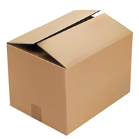 Caja de papel corrugado mate impresa personalizada con certificación ecológica BPI para artículos para el hogar precio al por mayor