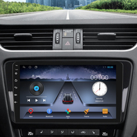Autoradio universel 9 pouces, écran IPS, navigation GPS, amplificateur, Carplay, Android Auto, lecteur DVD pour voiture
