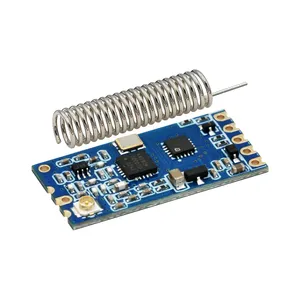 Microcontrôleur sans fil HC-12 SI4463, série 433 longue portée, 1000M avec antenne pour BLE - Product Image 1