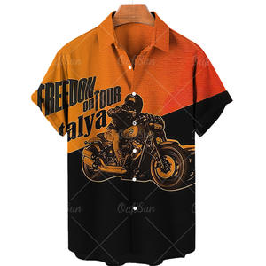 2024 nueva camiseta de verano 3D para hombre, camiseta de manga corta bordada sólida informal con estampado Digital de Avatar <span class=keywords><strong>interracial</strong></span> para hombre - Product Image 2