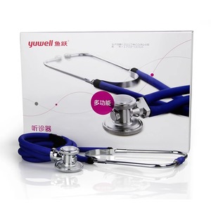 หูฟังแพทย์ยูเวลล์แบบสองท่อ ระดับมืออาชีพ สำหรับใช้ในโรงพยาบาลและที่บ้าน - Product Image 1