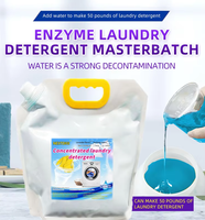 25kg Deterjen Laundry Konsentrat Masterbatch 1:10 Pengenceran |   Konsentrat Cairan Cuci Pakaian Efisiensi Tinggi untuk Distributor