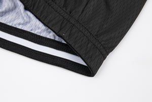 Completo da <span class=keywords><strong>Ciclismo</strong></span> Estivo Nero a Maniche Corte, Abbigliamento da <span class=keywords><strong>Ciclismo</strong></span> per Uomo e <span class=keywords><strong>Donna</strong></span>, Completo con Pantaloncini con Bretelle per Triathlon, Uniforme da Bici - Product Image 5