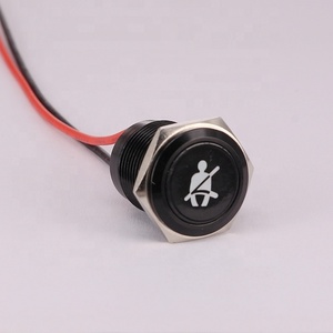 12mm 16mm 19mm màu đen nhôm chống thấm nước IP68 xe máy dẫn chỉ số ánh sáng với cáp - Product Image 5