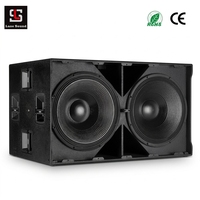 Subwoofer Doble de 21 Pulgadas y 6000W Altavoz Profesional de Alta Calidad y Alta Potencia para Escenario Conciertos y Exteriores Sistema de Sonido Profesional