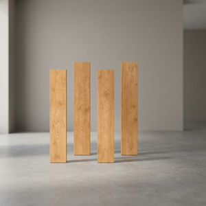 Baldosas de porcelana con aspecto de madera rústica de 8x48 pulgadas con acabado mate para pisos interiores. - Product Image 1