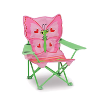 Hitree extérieur pas cher chaise de pêche enfants dessin animé chaise portable pliante image personnalisée bel animal imprimé chaise de camping