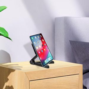 Support pliable universel pour tablette et téléphone, cadeau promotionnel d'entreprise avec logo personnalisé, support <span class=keywords><strong>de</strong></span> bureau portable en gros - Product Image 2