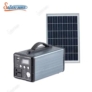 High Quality MPPT Emergency Charge Mobile Portable Home Outdoor Camping Lighting Solar System Price List