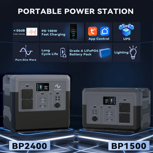 600W 1200W 1800W 2400W 3000w 5000w <b>UPS</b> Generator Solar Lifepo4 Lithium Battery Portable <b>Power</b> Supply Station With Solar Panels - Product Image 2