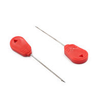 9cm pêche à la carpe en plastique aiguille souper Fine appât aiguille pêche bouillette sécurité barbelé appât aiguille