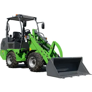 RG-EV10 2340Kg Elektrische Mini 4X4 Lader Voorladers Wiellast Australië Tuin Werk Te Koop