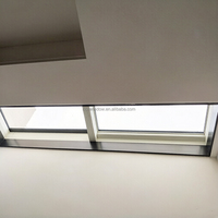 Vorgefertigtes Dachfenster Festes Glasdach Belüftungs-Dachfenster Integrierter Sonnenschutz Wintergarten Villa Küche