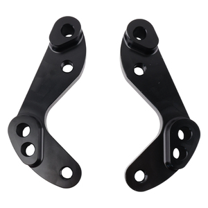 Caliper Bracket Adapter to Suit 350Z G35 Brembo Rotors for Nissan S13 S14 <b>S15</b> 240SX <b>Silvia</b> Brake Conversion Bracket FDJ-216-BK - Product Image 5
