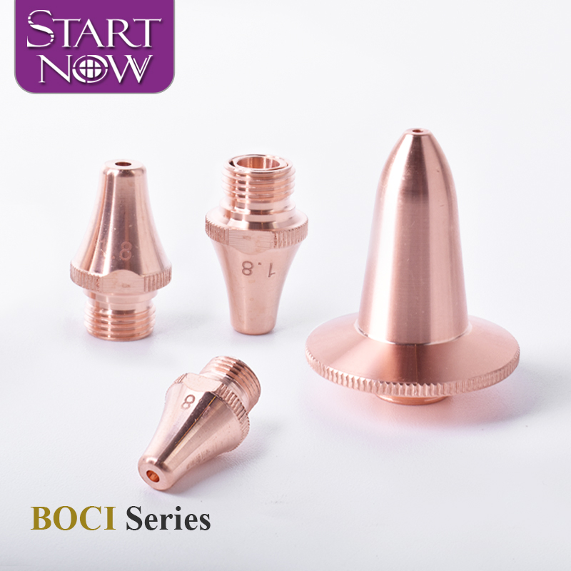 Startnow Boci скошенная Лазерная насадка M11 * H34, красная медная машина для резки труб, аксессуары для волоконной режущей головки, бесплатная доставка