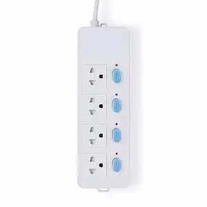 SEEBEST Portable Smart Surge Protector white 4 5 Outlets Universal Power Strip