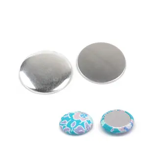 Guanfeng Aluminium Cap Platte Basis Custom Stof Cover Knopen Platte Achterkant
