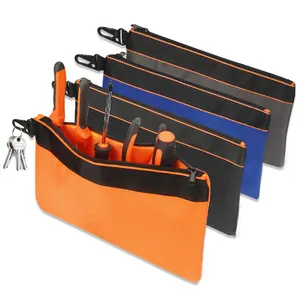 Groothandel Oxford Stof Kleine Gereedschapstas Waterdichte Op Maat Gemaakte Elektricien Reparatie Gereedschapstas Hardware Organizer Pouch