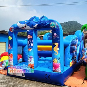 Parque de Atracciones Uso comercial Gorila inflable Casa de rebote Uso Carrera de obstáculos inflable - Product Image 1