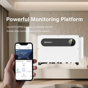 Growatt MAX 125KTL3-X2 Onduleur solaire sur réseau 3 phases UPS Fonction 10 MPPT 100K-150K Systèmes photovoltaïques à triple sortie - Product Image 4