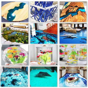 Adhesivo de Resina Epoxi Transparente de Alta Calidad, Resistente a los Arañazos, de Dos Componentes, para la Construcción de Pisos y Embalaje - Product Image 5