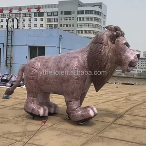 Zoo Aktivität Dekoration Aufblasbares Tiermodell Kostüm Riesiger aufblasbarer Löwe - Product Image 6