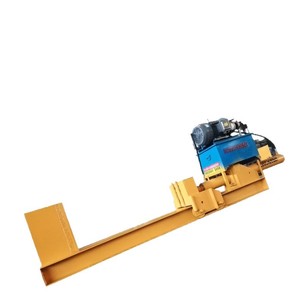 Fendeuse de bûches électrique hydraulique pour le traitement du bois, équipement de fendage de grandes bûches, Yunnan Chine - Product Image 5