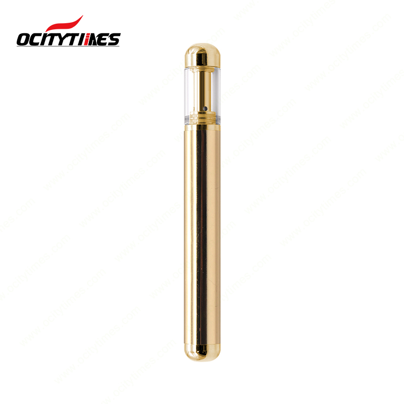Custom thick oil vape pen empty tank cartridge 2.0mm oil hole micro usb charging cbd pen wholesale