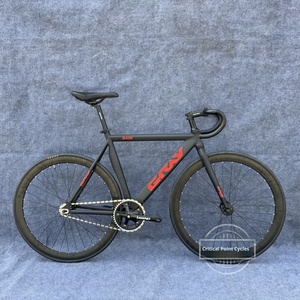 Grigio pioggia punto critico 26 "700c bicicletta a scatto fisso telaio in lega di alluminio 1 velocità capacità di carico 150kg - Product Image 3