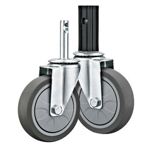 4 "TPR <span class=keywords><strong>Caster</strong></span> Wheels Leiser Boden Freundlich für Hotel ausstattung Trolleys Ideal für Ess wagen Buffet Carts Service Carts - Product Image 5