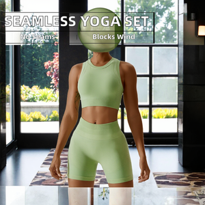 Ropa Deportiva al por Mayor para TikTok, Ropa de Gimnasio para Mujer, Ropa Deportiva, Ropa Activa sin Costuras, Ropa Deportiva para Mujer, Ropa de Yoga con Estampado - Product Image 2