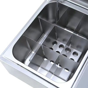 Friteuse électrique à réservoir 10L avec panier Friteuse à frites 220V pour magasin <span class=keywords><strong>de</strong></span> boissons Équipement <span class=keywords><strong>de</strong></span> friture <span class=keywords><strong>de</strong></span> poulet à réservoir unique pour restaurant - Product Image 6