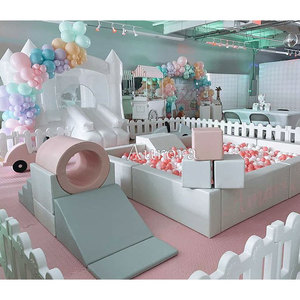Parc de jeu doux doux de couleur claire pour les tout-petits formes de jeu doux blocs d'escalade enfants jeu doux escalade - Product Image 1