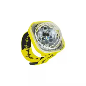 LED Mini Disco Lights Watch Portable RGB DJ Party Home USB Rechargeable Magical Ball Light