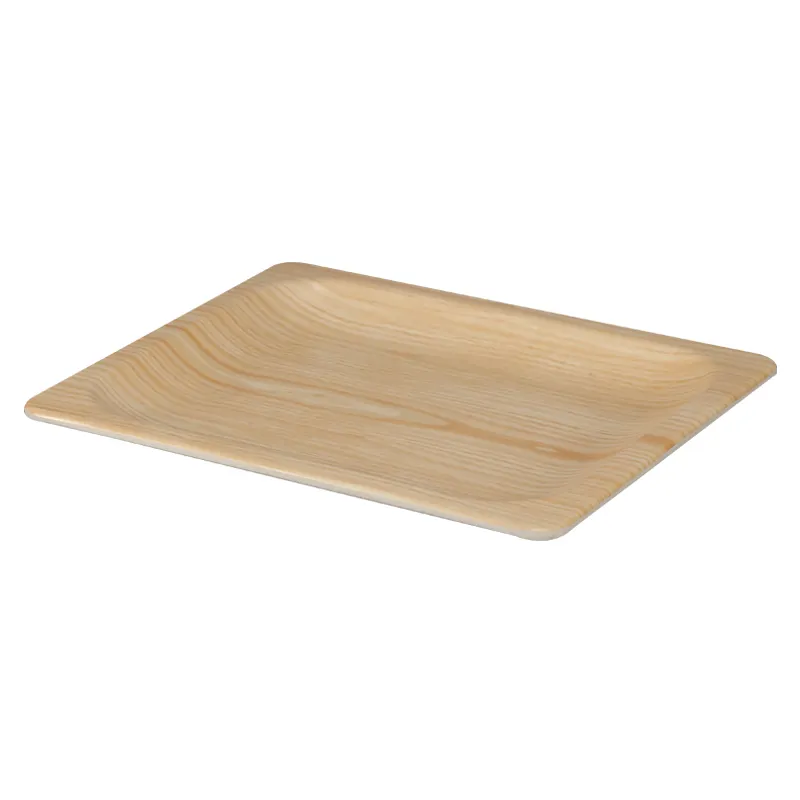 Factory OEM Hotel Restaurant Premium Food Serving Trays Big Size Melamine Chip And Dip Platters For Event Use
